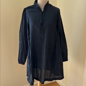 CP Shades small Navy Long Sleeve jasmine  Tunic dress.